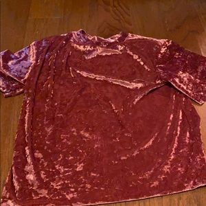 Velvet top
